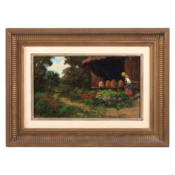 Laszlo Neogrady | Laszlo Neogrady 1896-1962 Landscape Oil Painting ...