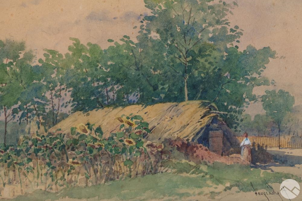Laszlo Neogrady | Laszlo Neogrady 1896-1962 Watercolor Painting | MutualArt