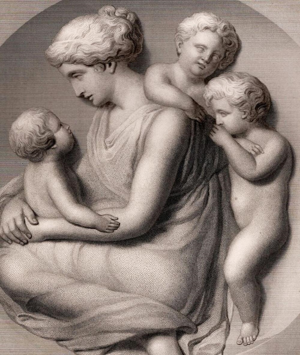 Sir Richard Westmacott | THE MOTHER (1859) | MutualArt