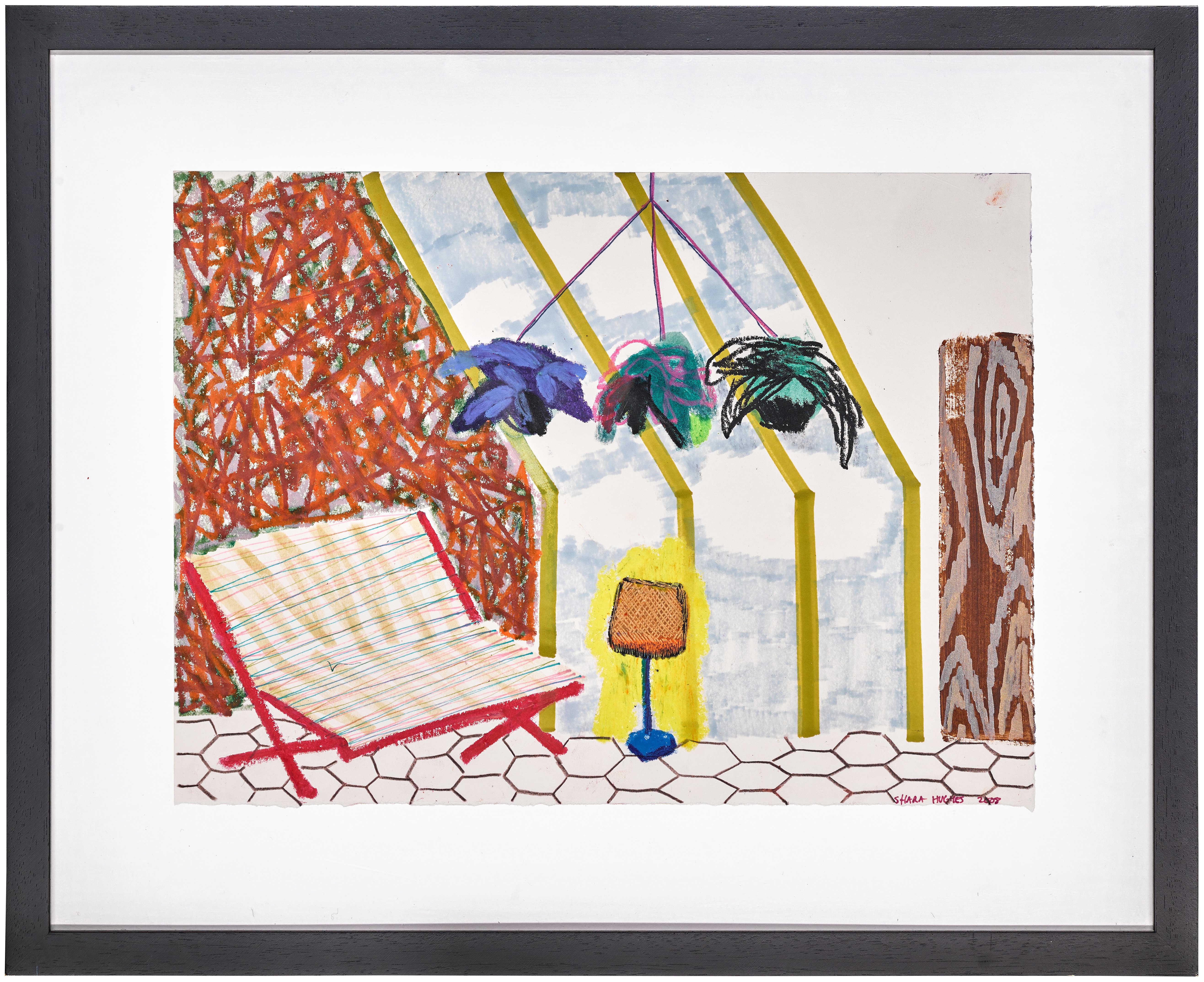 Artwork by Shara Hughes, Untitled, Made of mixed media on paper