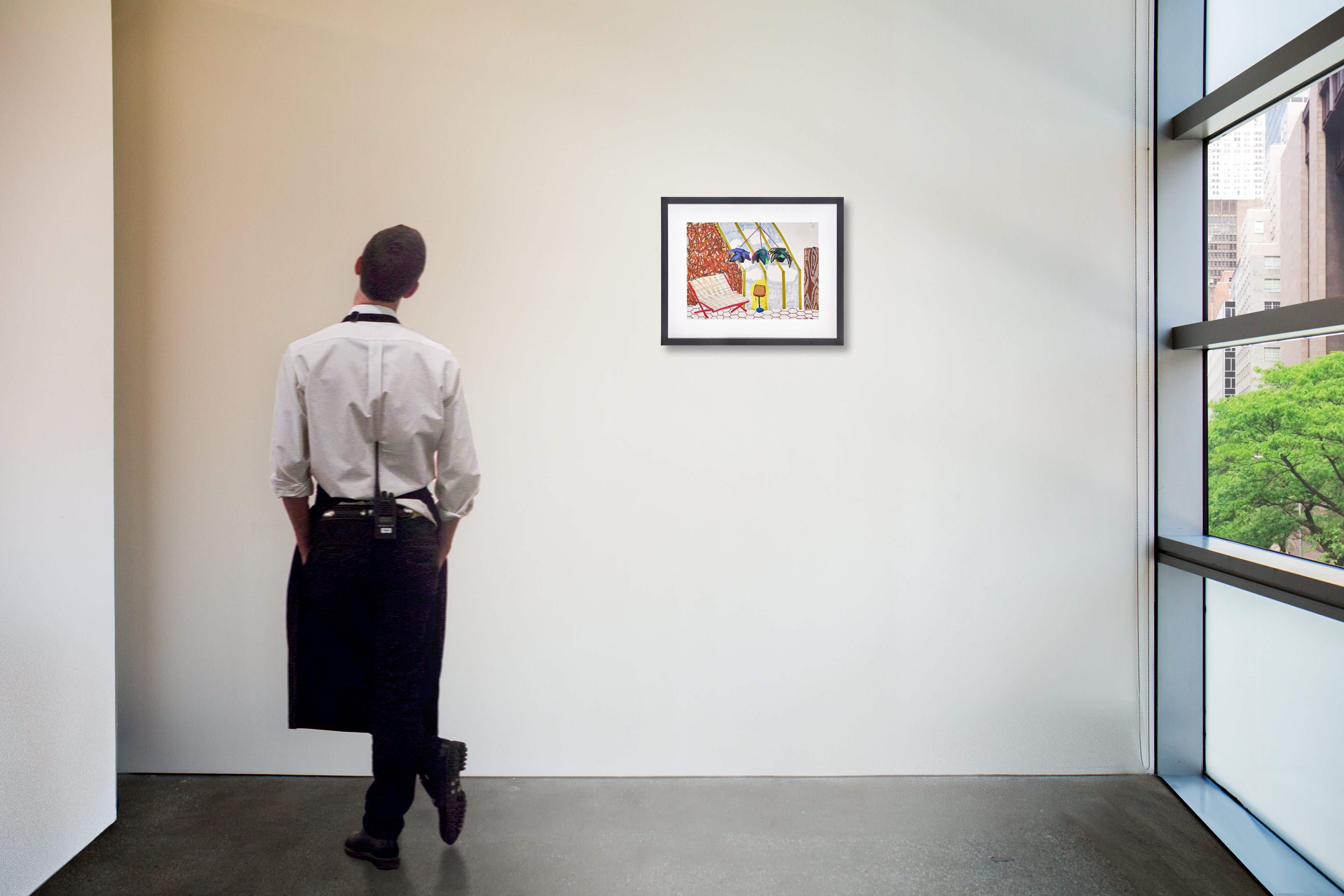 Artwork by Shara Hughes, Untitled, Made of mixed media on paper