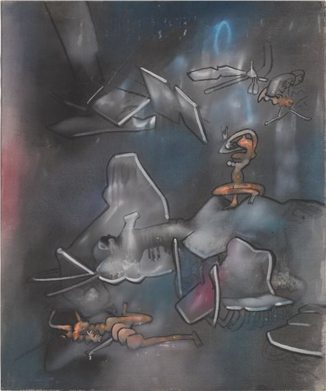 S.T by Roberto Matta, Executed in 1973