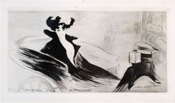 La promenade by Edgar Chahine