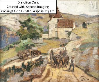 Départ au champ - Marcel Bach