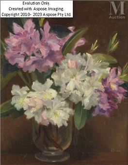 Bouquet de fleurs - J. Devaux