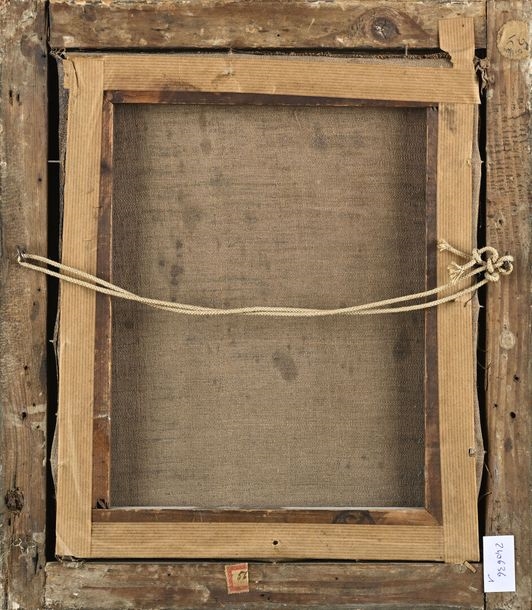 Artwork by Carlo Maratta, Madonna reading and the angel, Made of Oil on canvas