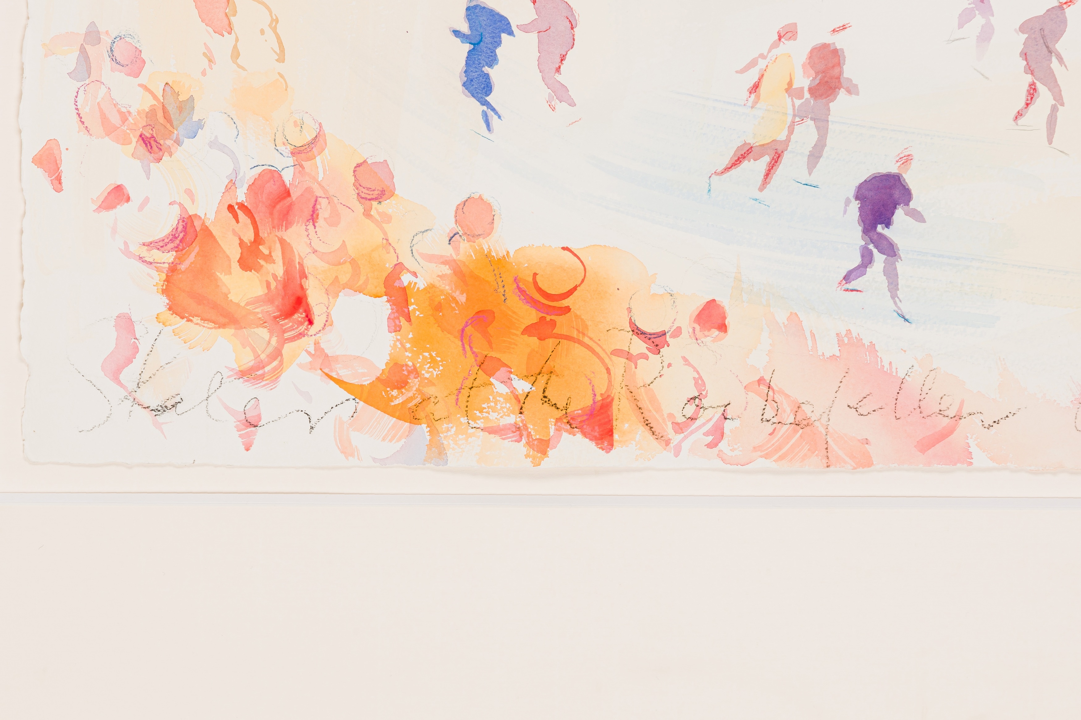 Jake Sutton | Skaters at the Rockefella Centre, New York | MutualArt
