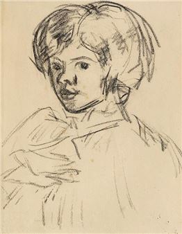 Roderic O'Conor | NU AU CANAPE ROUGE | MutualArt