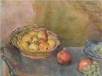Still Life - Bowl and Fruit - Stella Steyn
