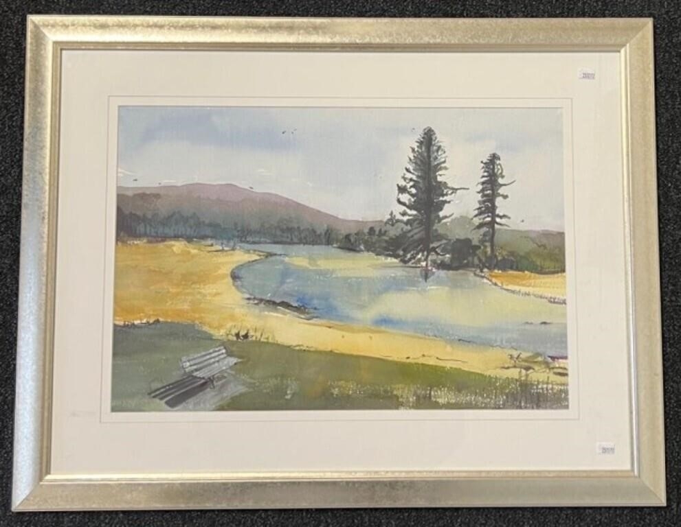 Artwork by Linda Fuller, Fairy Creek, Made of watercolour on paper
