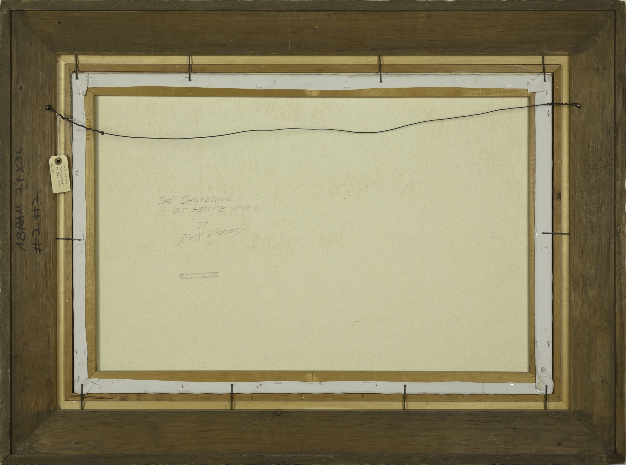 Russ Vickers | The Cheyenne at Bent's Fort (1978) | MutualArt