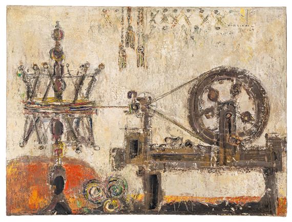 Natura morta simbolica by Luciano Verdiani, 1964