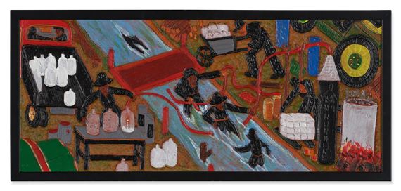 Untitled (Whisky Still) by Winfred Rembert, circa 2011-2015