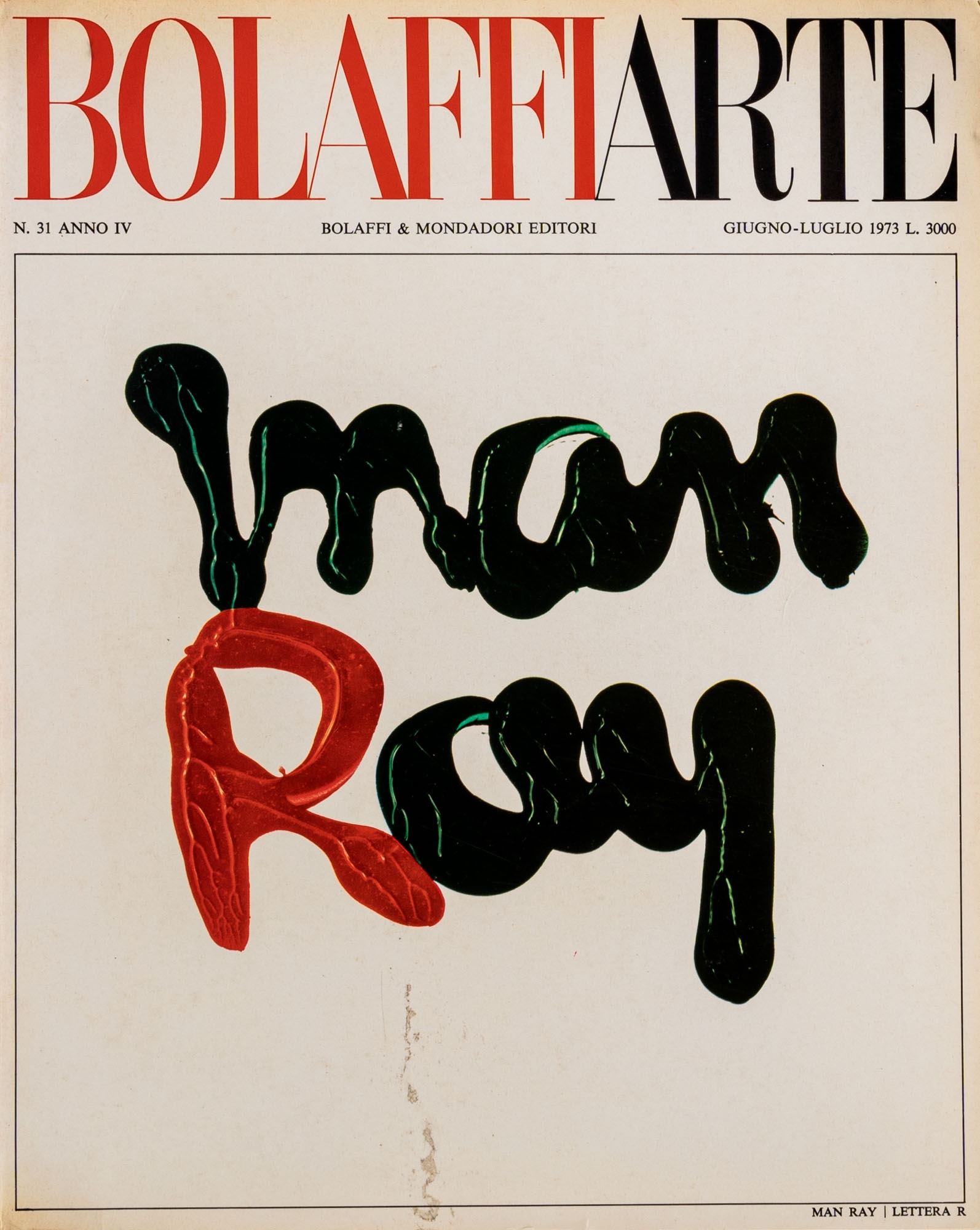 Man Ray | Letter R (1973) | MutualArt