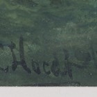 Artwork by Pieter Louis Hoedt, Changing Pastures, Made of watercolour