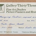 Artwork by Pieter Louis Hoedt, Changing Pastures, Made of watercolour