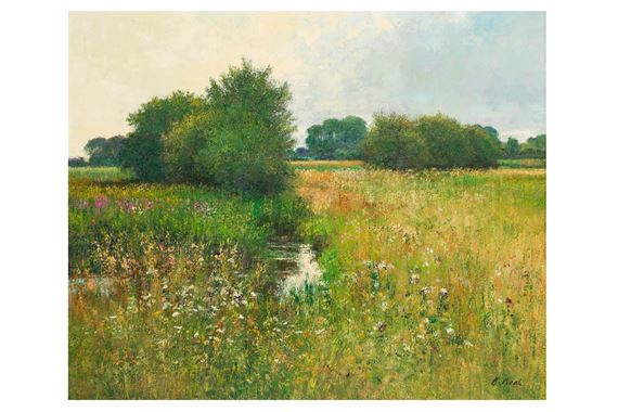 Brook scene by Charles Neal