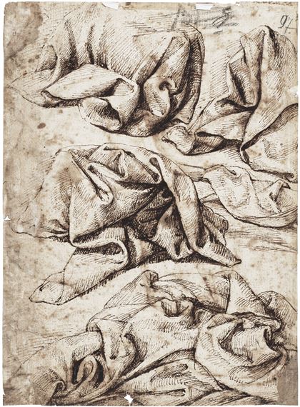 Andrea Commodi | Figure studies after Michelangelo's Last Judgment ...