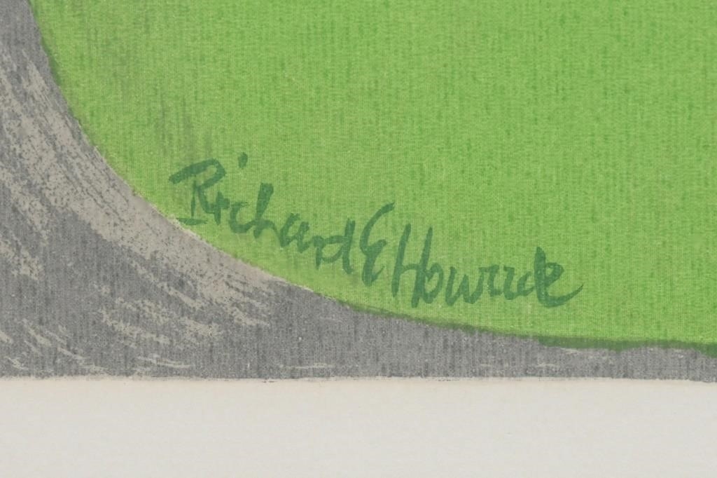 Richard E. Howard | RICK HOWARD ELDRED’S AUCTION LITHOGRAPH | MutualArt