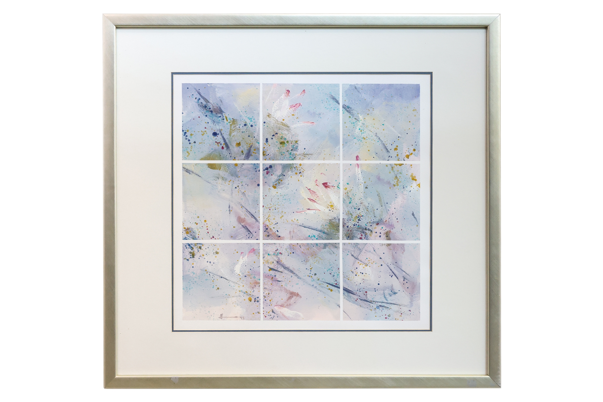 Artwork by Oh Chai Hoo, PAINTING LOTUS POND, Made of Ink and colour on paper