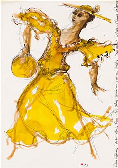 Untitled (Costume Design for Alvin Ailey's Revelations - Ves Harper