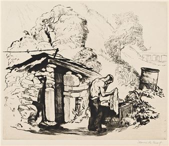 The Hobo - Henri Gilbert de Kruif