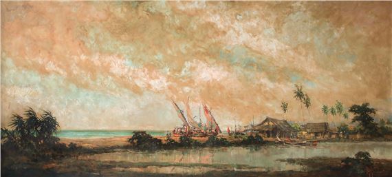 Fisherman Village (Kampung Nelayan) by R. Hadi