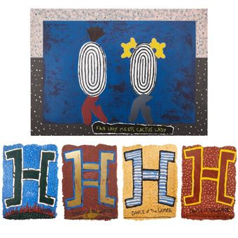 Grp 5 Harmony Hammond Mixed Media Prints - Harmony Hammond