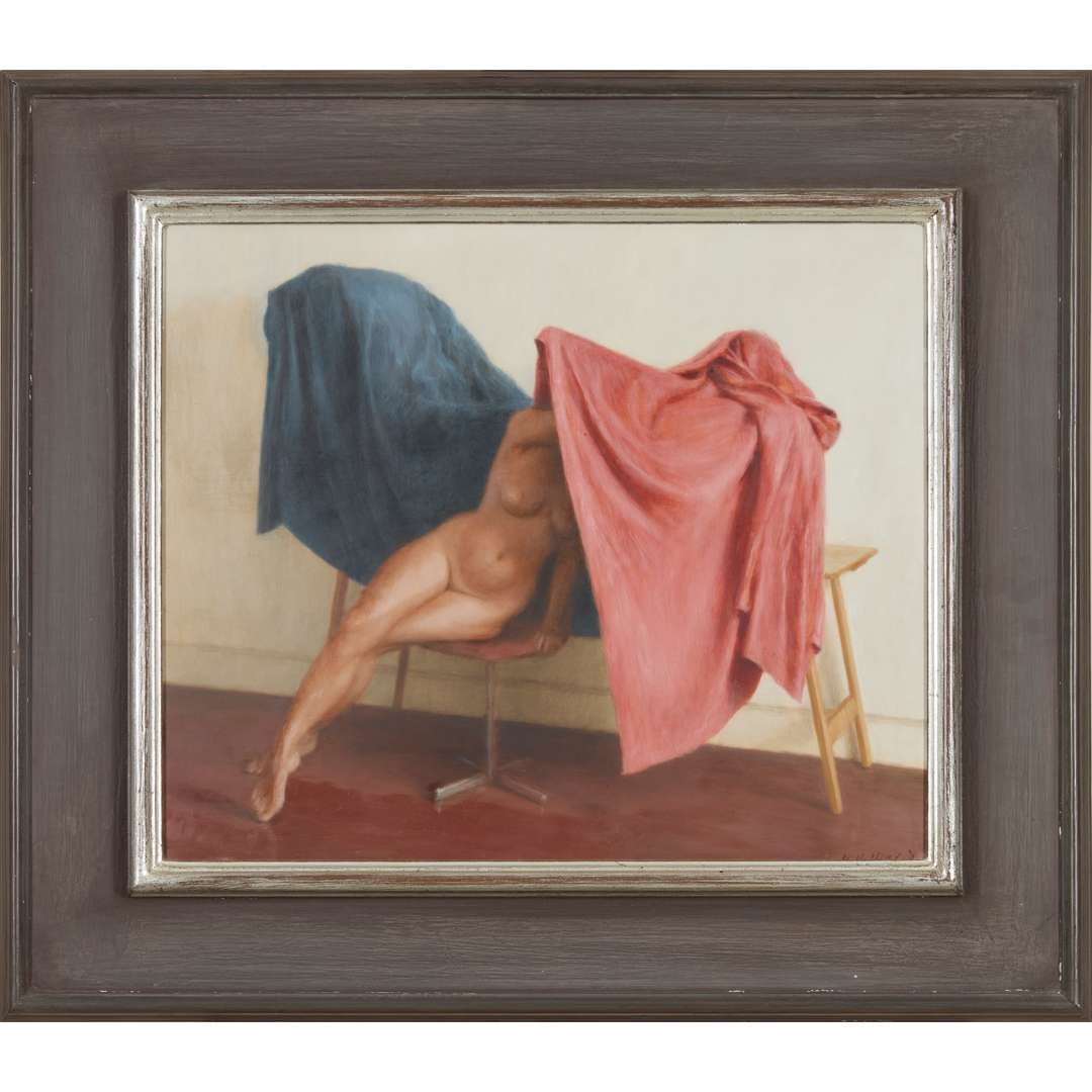 Artwork by Harry Holland, TRICOLOUR, 1986, Made of oil on board