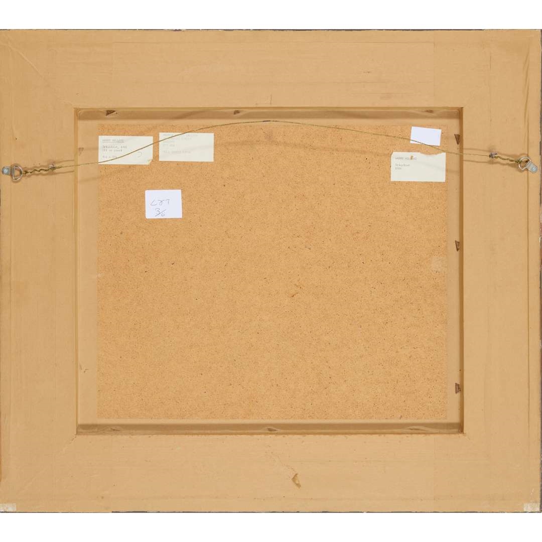 Artwork by Harry Holland, TRICOLOUR, 1986, Made of oil on board