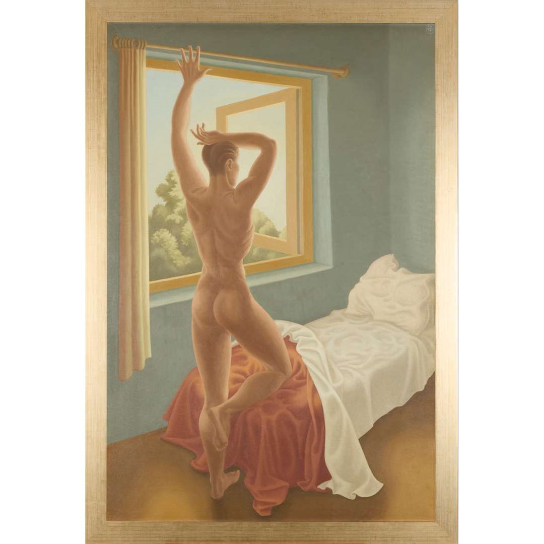 Artwork by Peter Dülberg, AWAKENING I, Made of oil on canvas