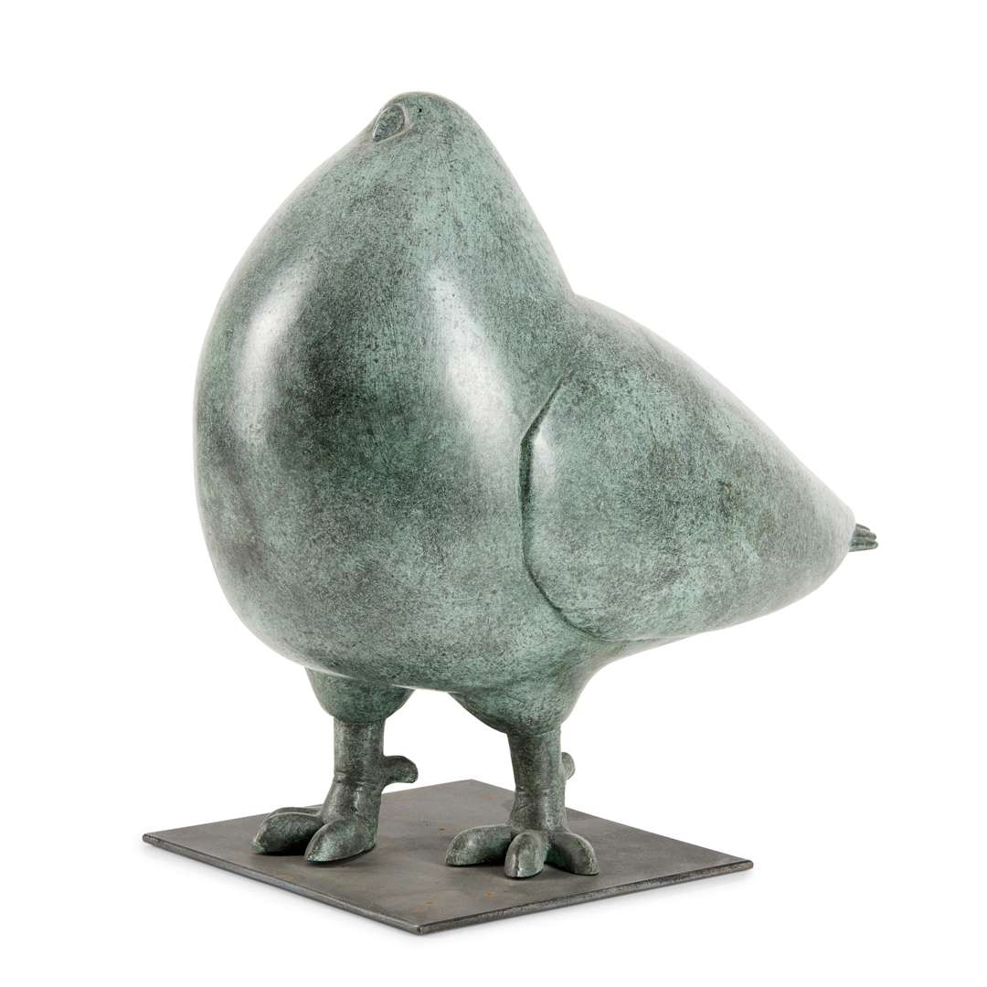 Artwork by Shona Kinloch, WALKING PIGEON, Made of bronze