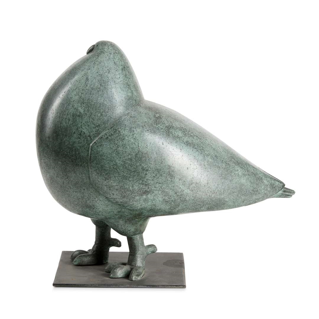Artwork by Shona Kinloch, WALKING PIGEON, Made of bronze