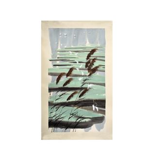 Flying Egrets - Liu Guangxia