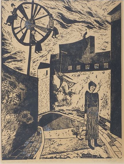 Osteria in Carso e venditrice di fiori - Elettra Metallinò