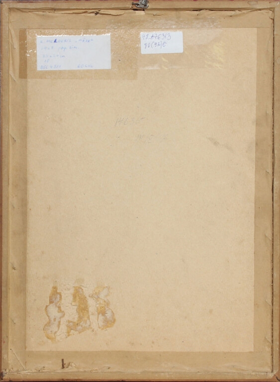 Artwork by Emils Melderis, House, Made of Paper, pencil