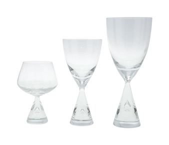 Stemware in the Princess Pattern - Bent Severin