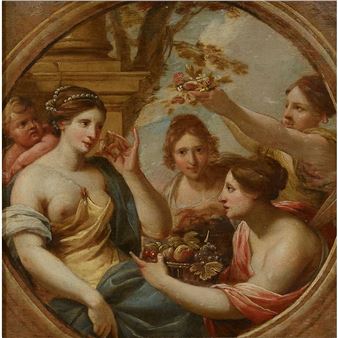 A PAIR OF ALLEGORIES - Charles Poerson