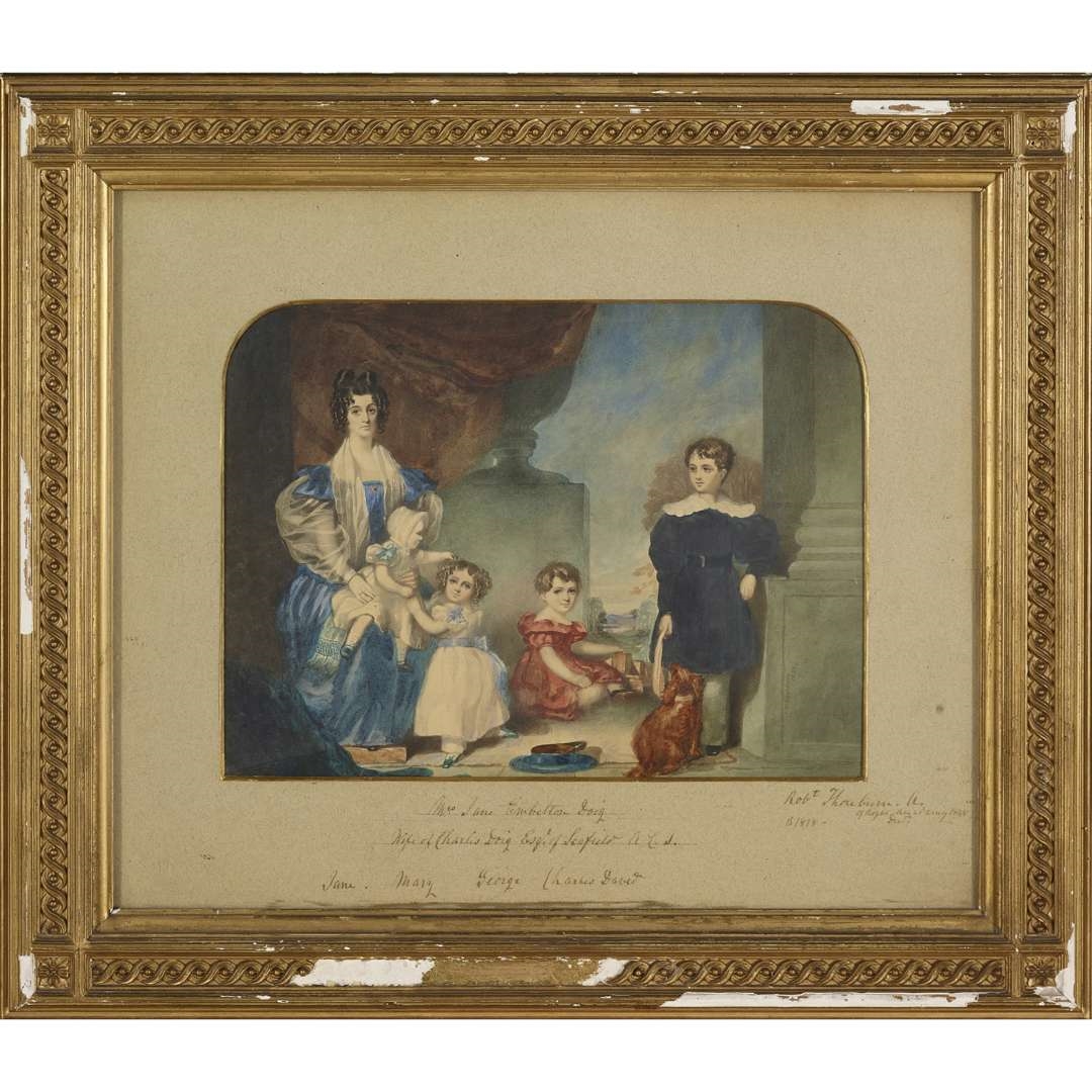 Robert Thorburn | MRS JANE EMBLETON DOIG AND FAMILY | MutualArt