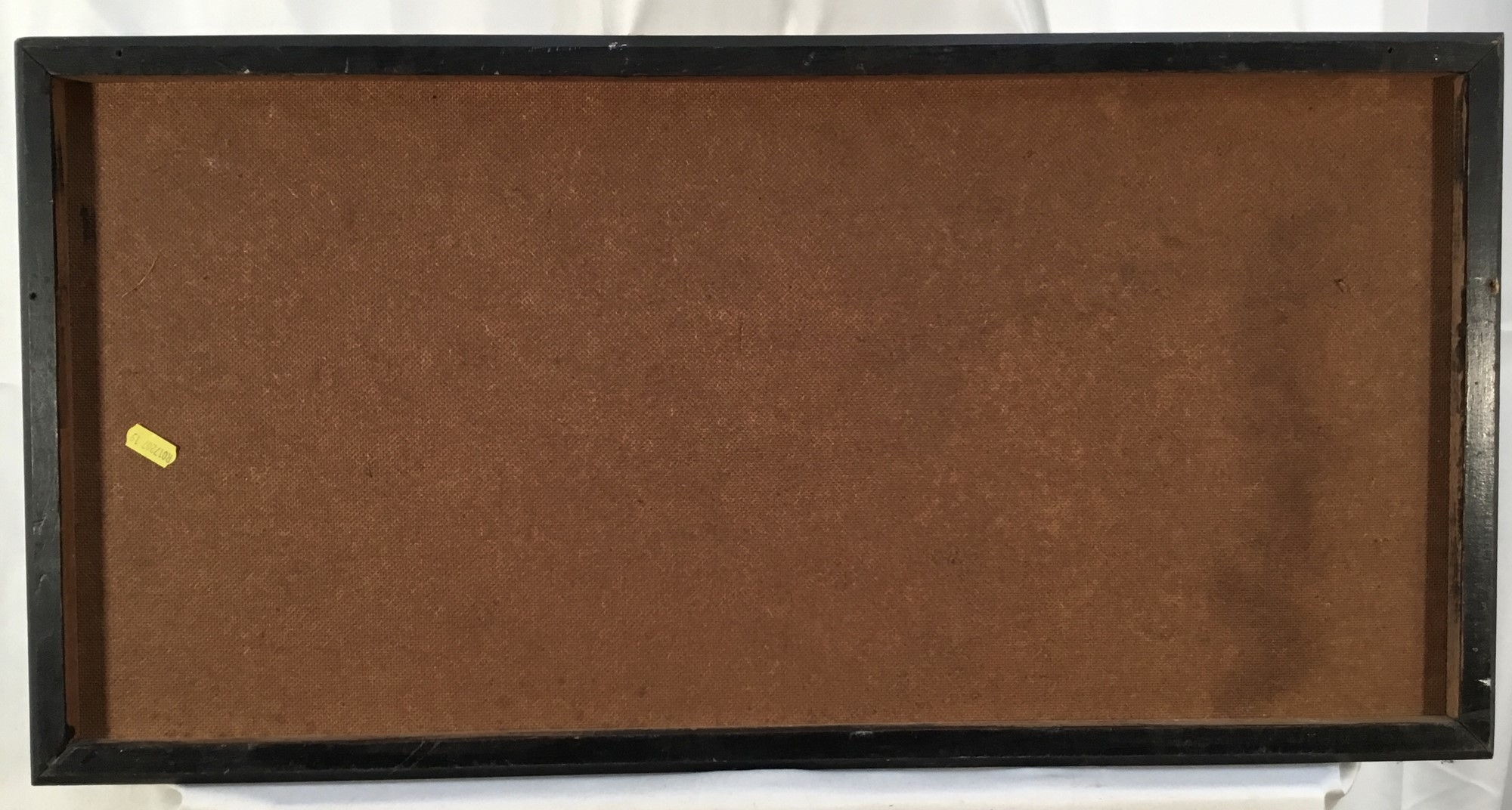 Artwork by Hunter Barr, Unloading the catch, Made of oil on board