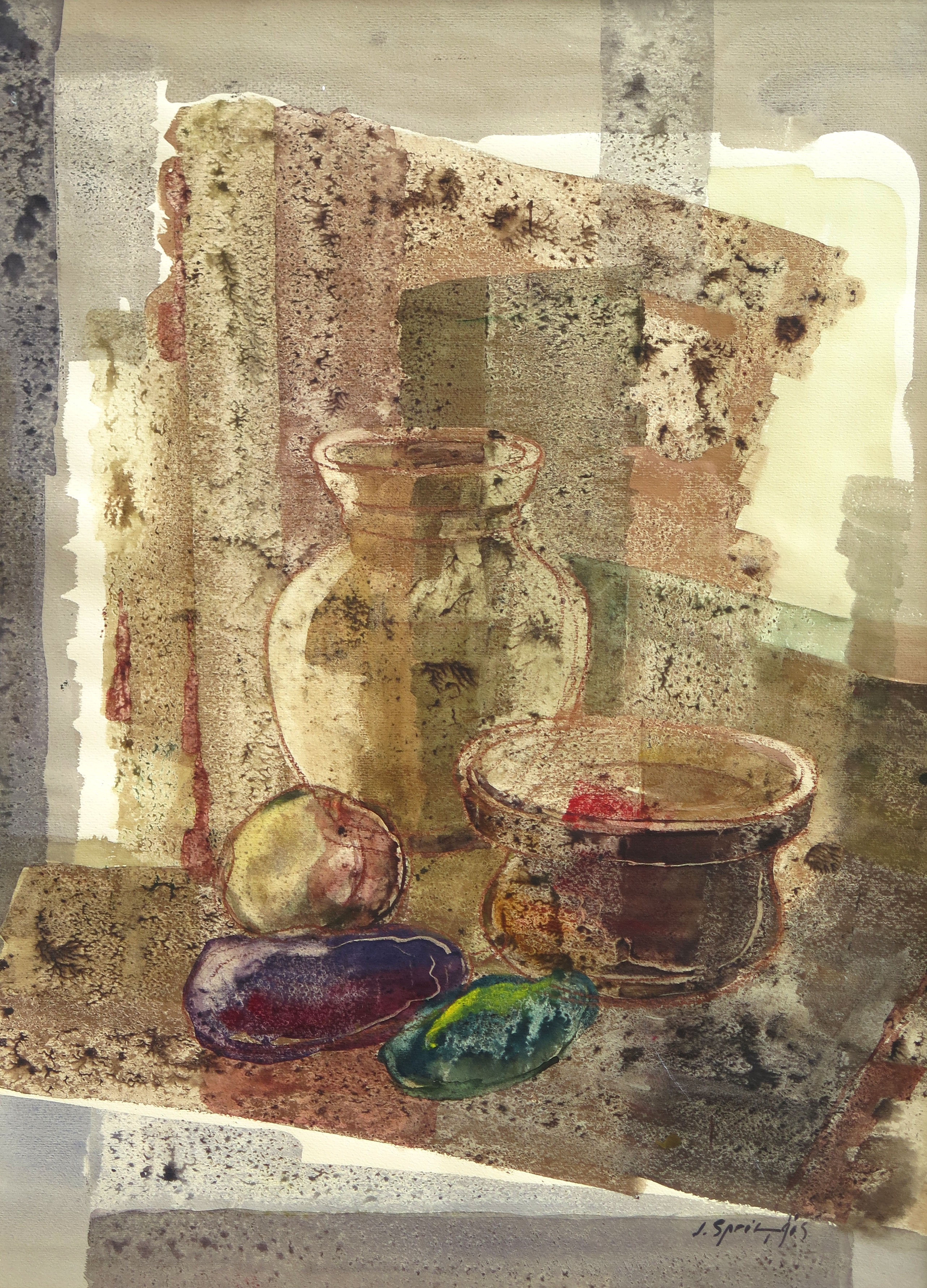 Jekabs Springis | Still life with vegetables | MutualArt