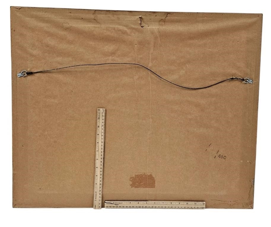 Artwork by Harold Roe, Misty Morning, Made of pencil