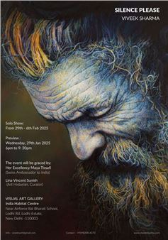 Viveek Sharma: Silence Please - India Habitat Centre (IHC)