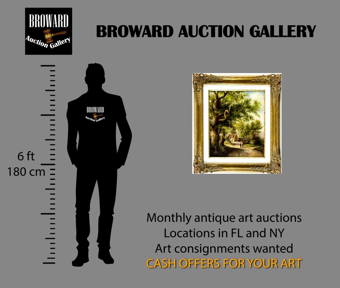 Artwork by Bernd Gagel, Country Landscape, Made of oil on canvas