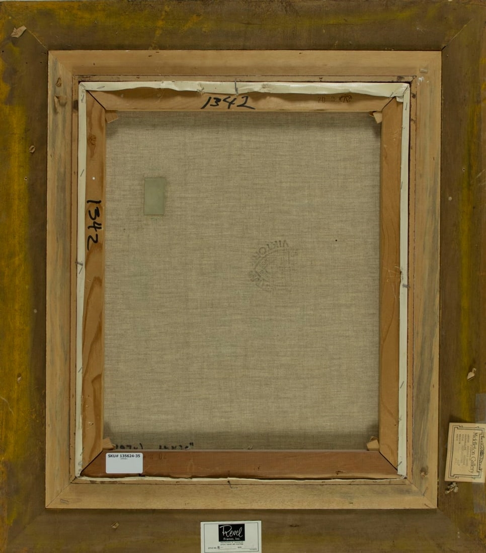 Artwork by Bernd Gagel, Country Landscape, Made of oil on canvas