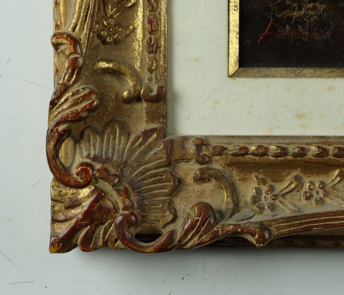 Artwork by Bernd Gagel, Country Landscape, Made of oil on canvas