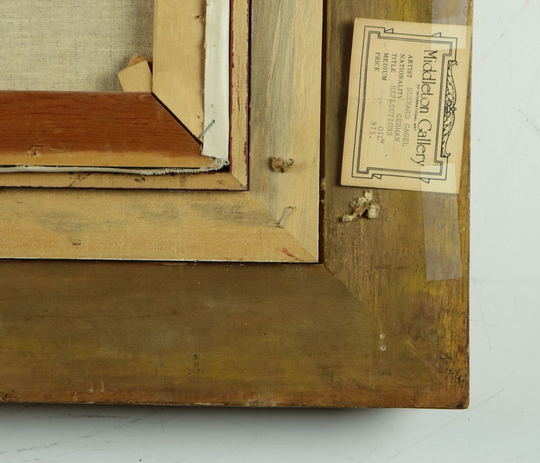 Artwork by Bernd Gagel, Country Landscape, Made of oil on canvas