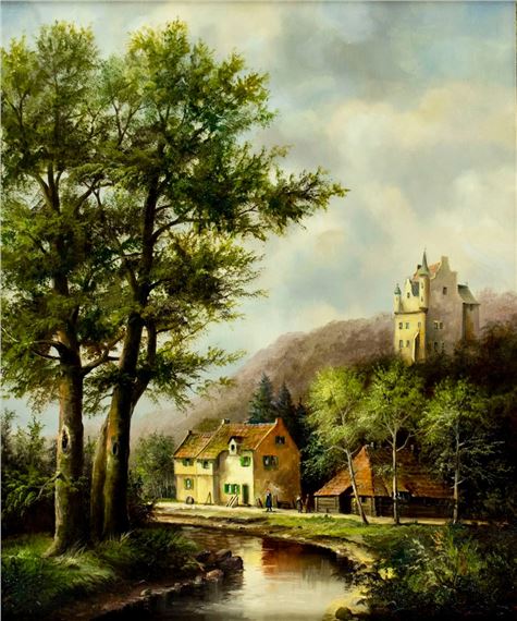 Village Landscape by Bernd Gagel