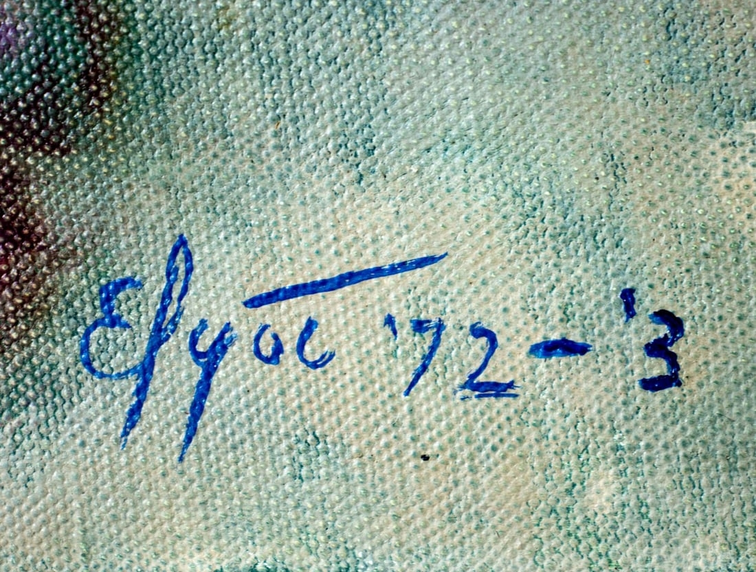 Artwork by Elyot Henderson, The Flute Player, Made of oil on canvas