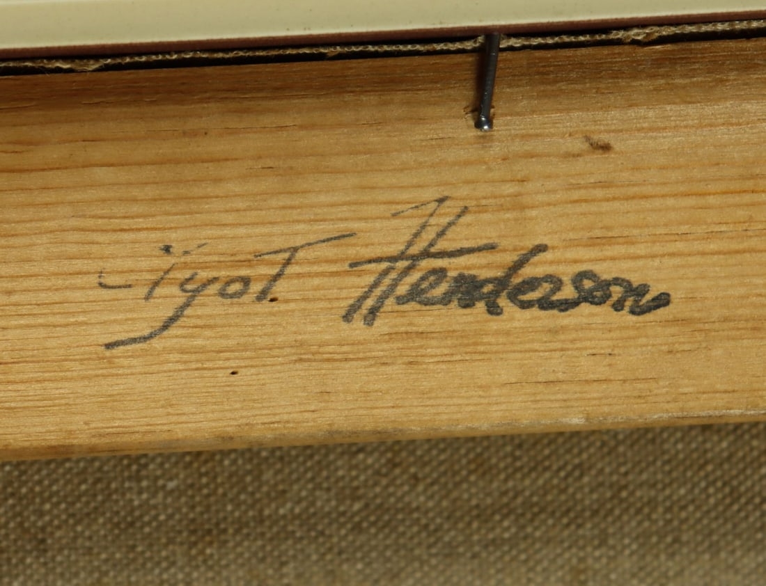 Artwork by Elyot Henderson, The Flute Player, Made of oil on canvas